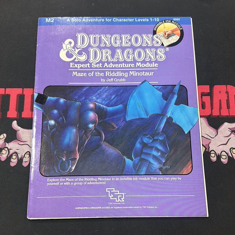 Dungeons & Dragons 1E: Maze of the Riddling Minotaur M2
