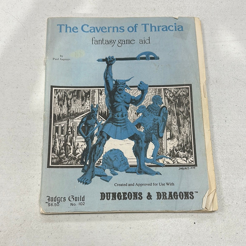 Dungeons & Dragons 1E: The Caverns of Thracia (2nd Printing)