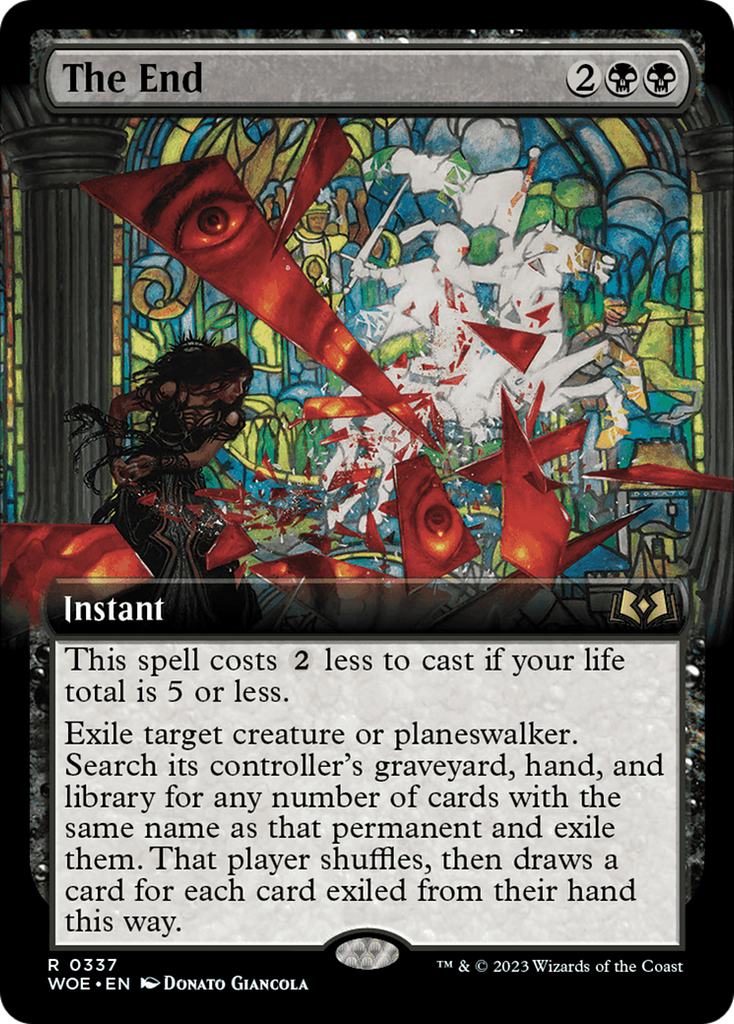 endwalker mtg card MTG Final Fantasy Through the