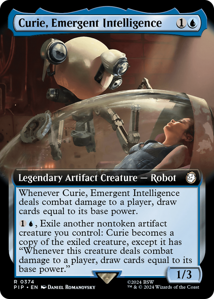 whenever a player draws a card mtg DSK: Enduring Curiosity (Extended Art) (Foil) A bit of an advanced