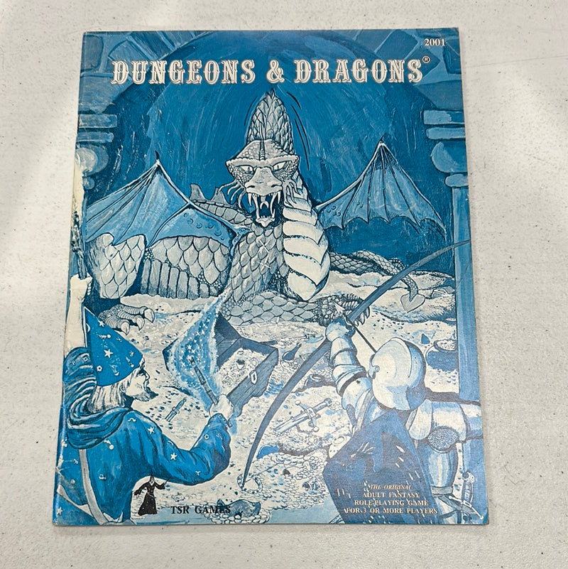 Dungeons & Dragons 1E: Basic Set Rulebook (Holmes) 7th Printing