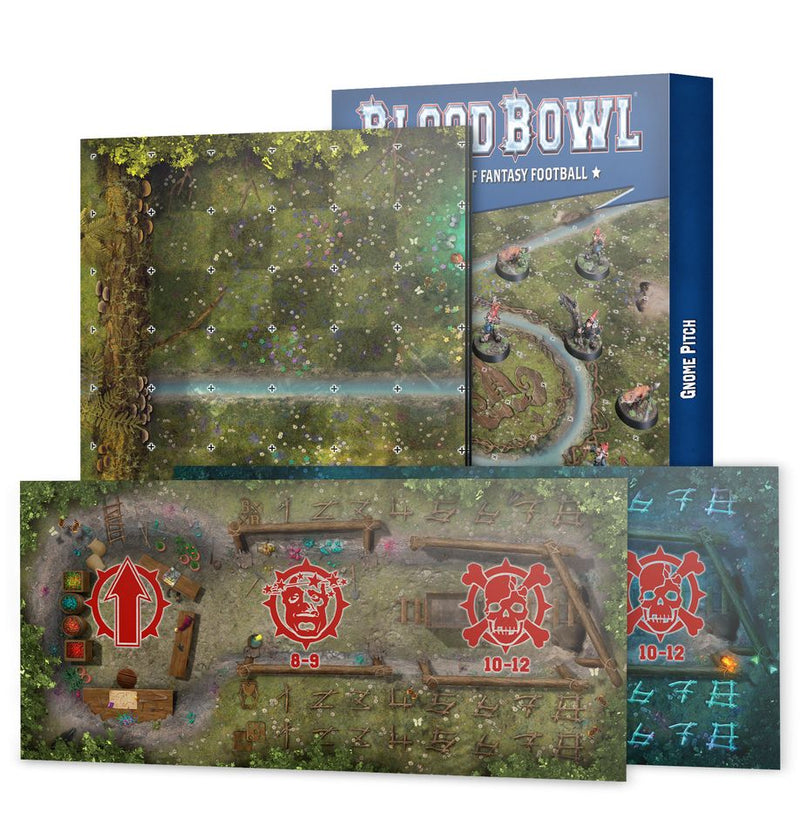 Blood Bowl: Gnome Pitch & Dugouts (Pre-Order)