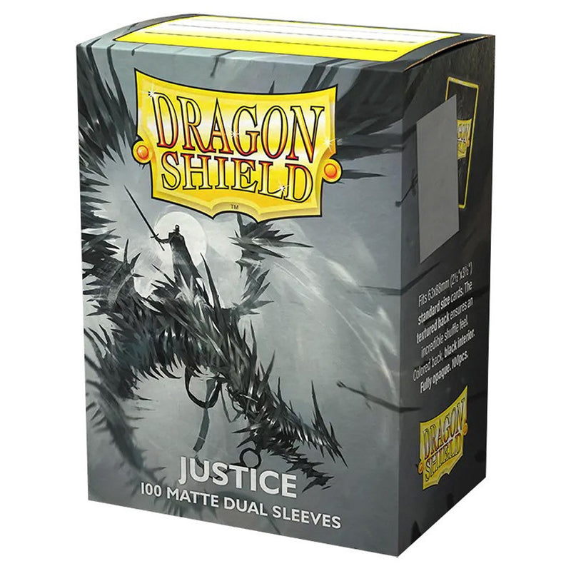 Dragon Shield Sleeves: Matte Dual - Justice