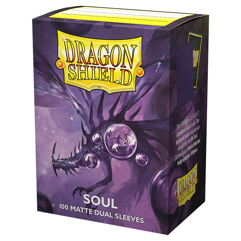 Dragon Shield Sleeves: Matte Dual - Soul