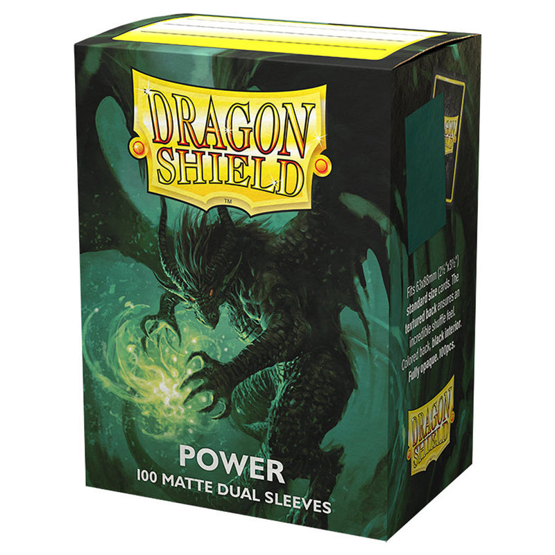 Dragon Shield Sleeves: Matte Dual - Power