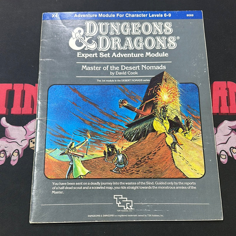 Dungeons & Dragons 1E: Master of the Desert Nomads X4