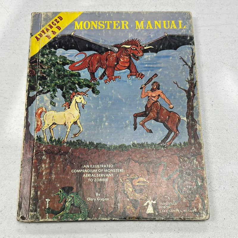 Advanced Dungeons & Dragons 1E: Monster Manual (Fourth Beta Printing)
