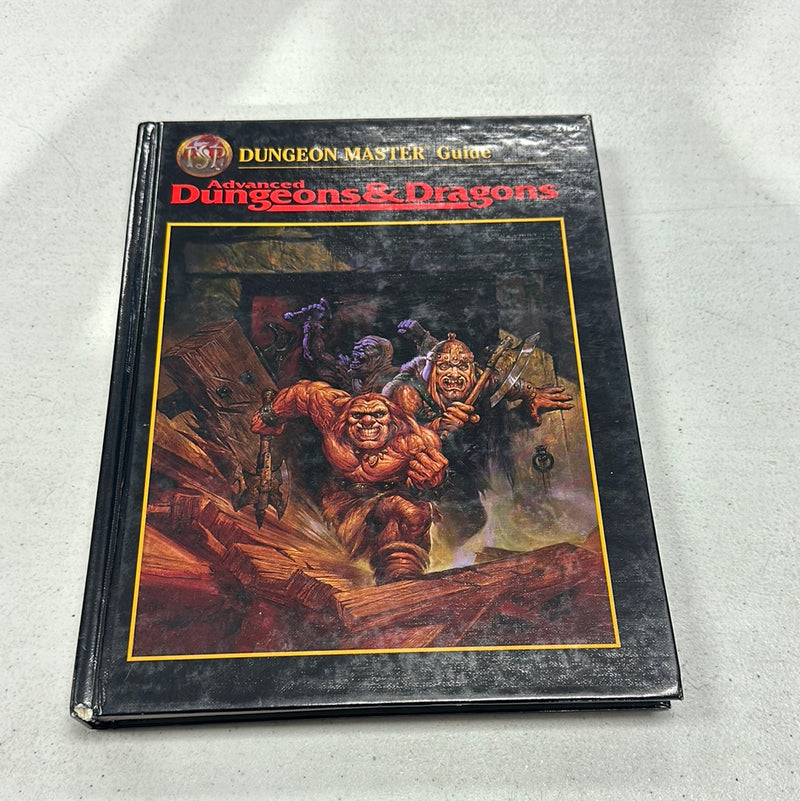 Advanced Dungeons & Dragons 2E: Dungeon Master Guide (Black Cover)