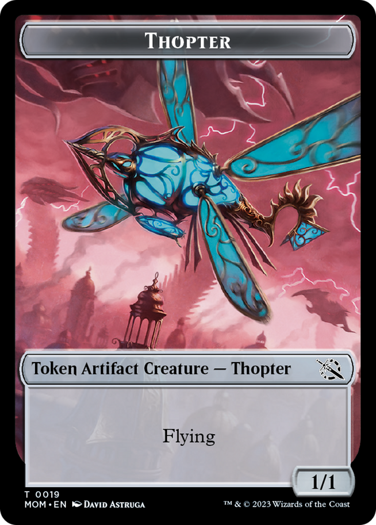 thopter cards mtg Treasure (21) // Thopter Double-Sided Token [March of the Machine Toke