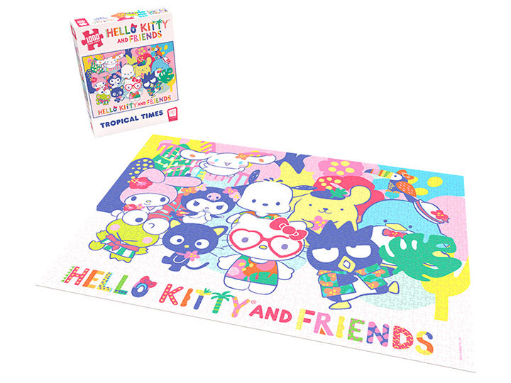 Hello Kitty and Friends "Tropical Times" 1,000pc Puzzle