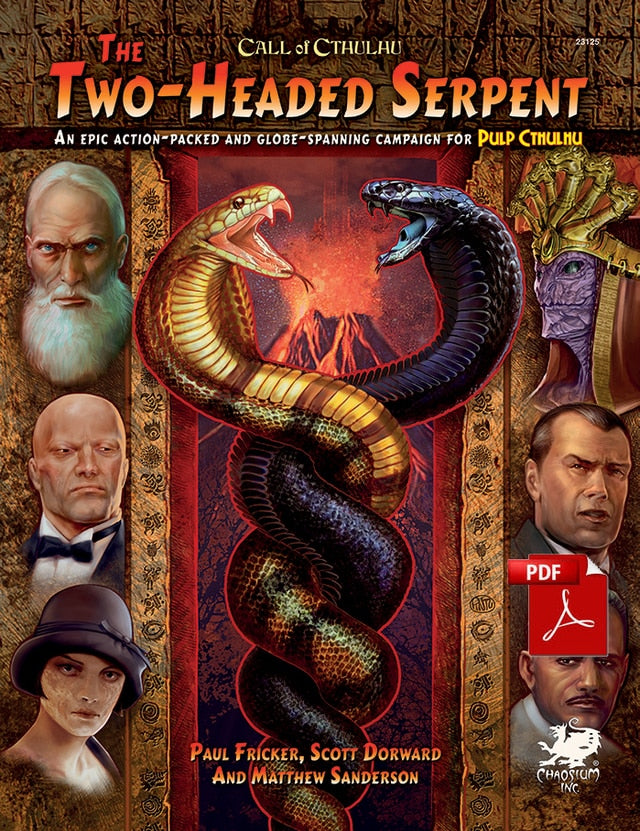 Call of Cthulhu: The Two-Headed Serpent - Pulp Cthulhu Campaign