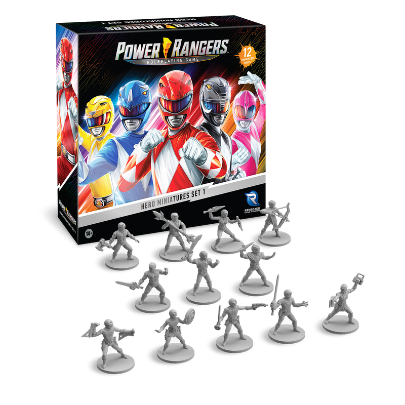 Power Rangers RPG: Hero Miniatures Set 1