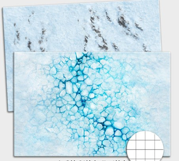 Monster Scenery - 44x60" Ice Floe/Frozen Tundra Mat
