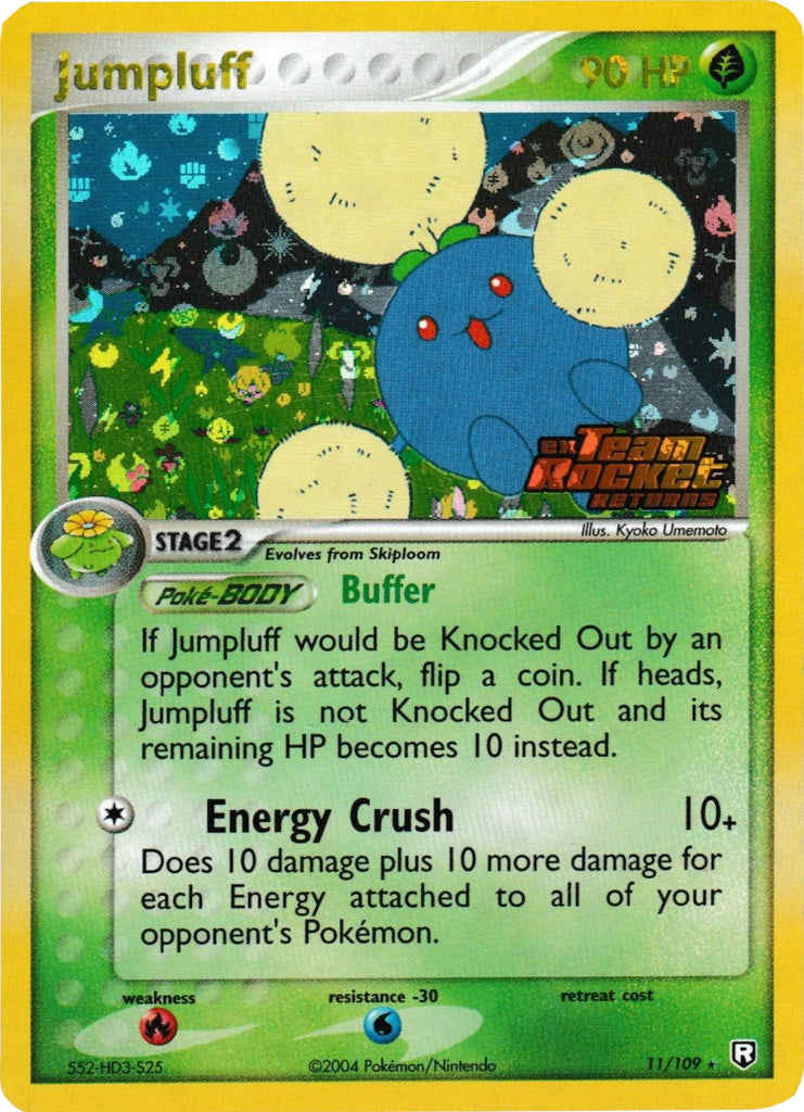 jumpluff pokemon card value 098/091 remove 1 damage counter from Jumpluff Jumpluff 14/214 - League Promo
