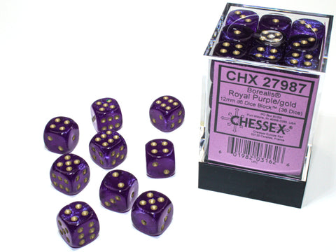 CHX 27987 royal Purple/ Gold