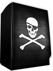 Jolly Roger Pirate Flag Deck Box Max Protection
