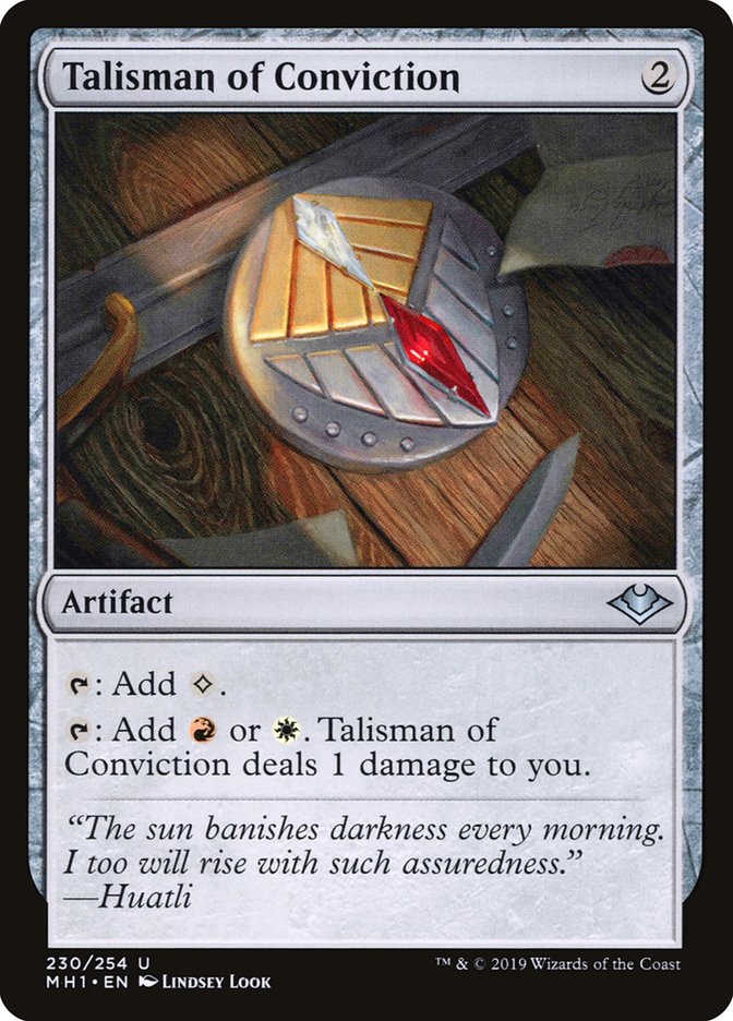 Talisman of Conviction [Modern Horizons]