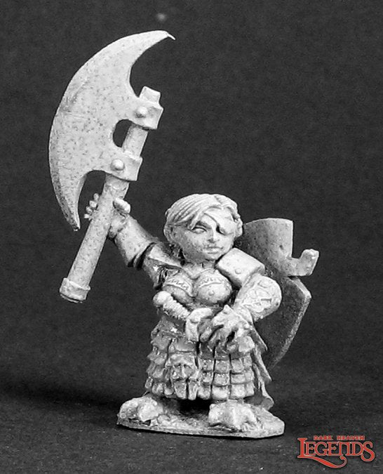 RPR 03293 Ursula Silverbraid, Female Dwarf Warrior