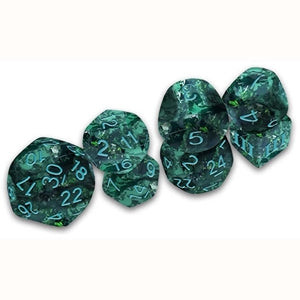DCC RPG: Verdigris Grecian Vase Dice (Funky 7)