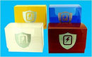 Horizontal Metallic Red Lady Deck Box Max Protection