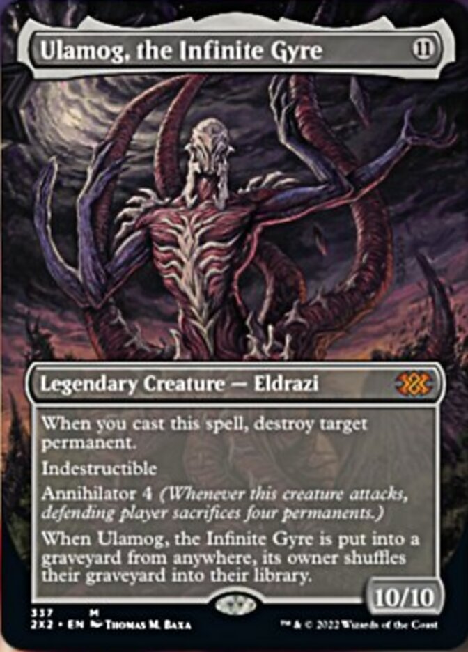 Ulamog, the Infinite Gyre (Borderless Alternate Art) [Double Masters 2