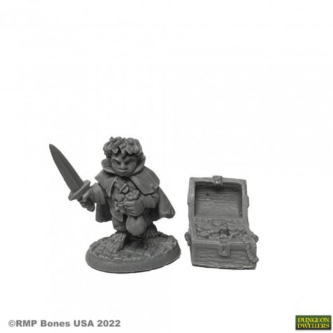Stitch Thimbletoe, Halfling Thief RPR 07004