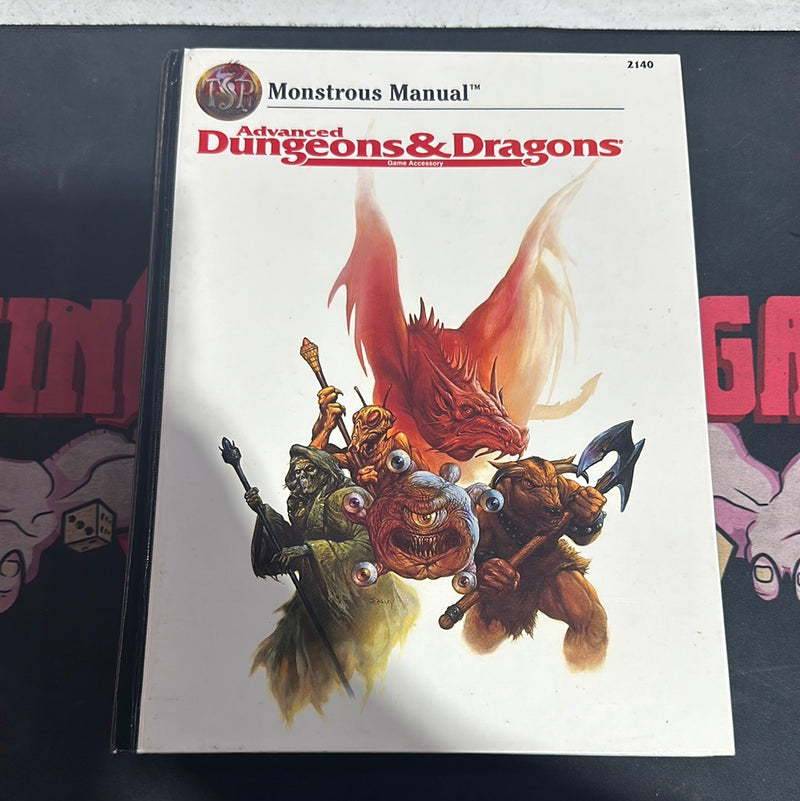 Advanced Dungeons & Dragons 2E: Monstrous Manual A