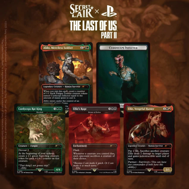 Secret Lair x   The Last of Us Part 2(Non-Foil) - Secret Lair Drop Series