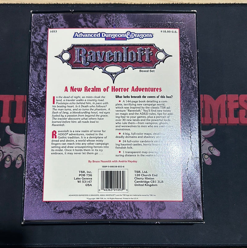 Advanced Dungeons & Dragons 2E: Ravenloft Boxed Set