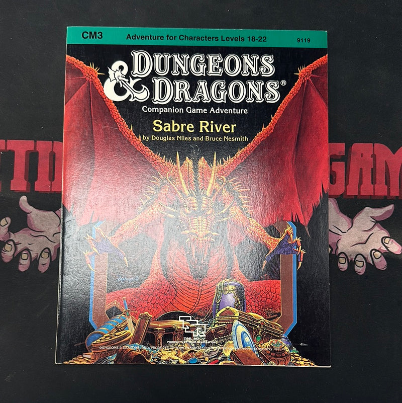 Dungeons & Dragons 1E - Sabre River CM3