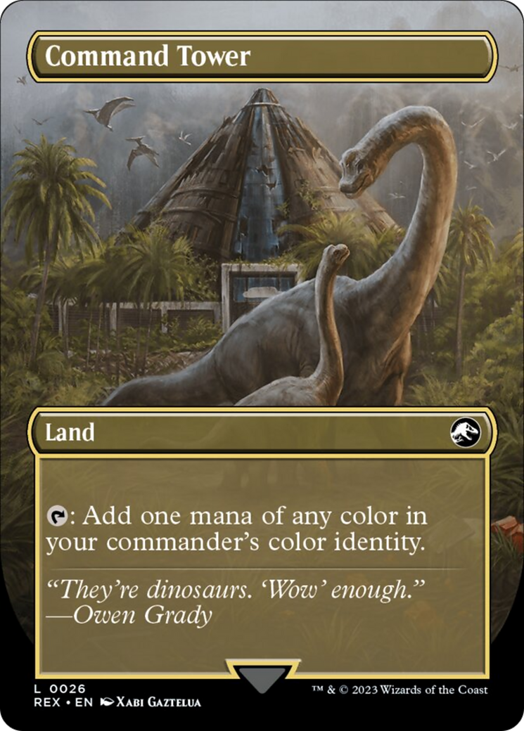 mtg jurassic park commander deck list Park, Jurassic World Collection MTG Cards