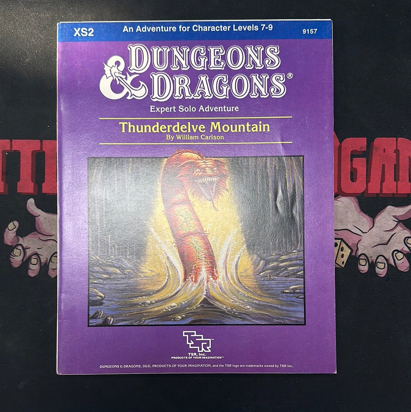 Dungeons & Dragons 1E - Thunderdelve Mountain XS2