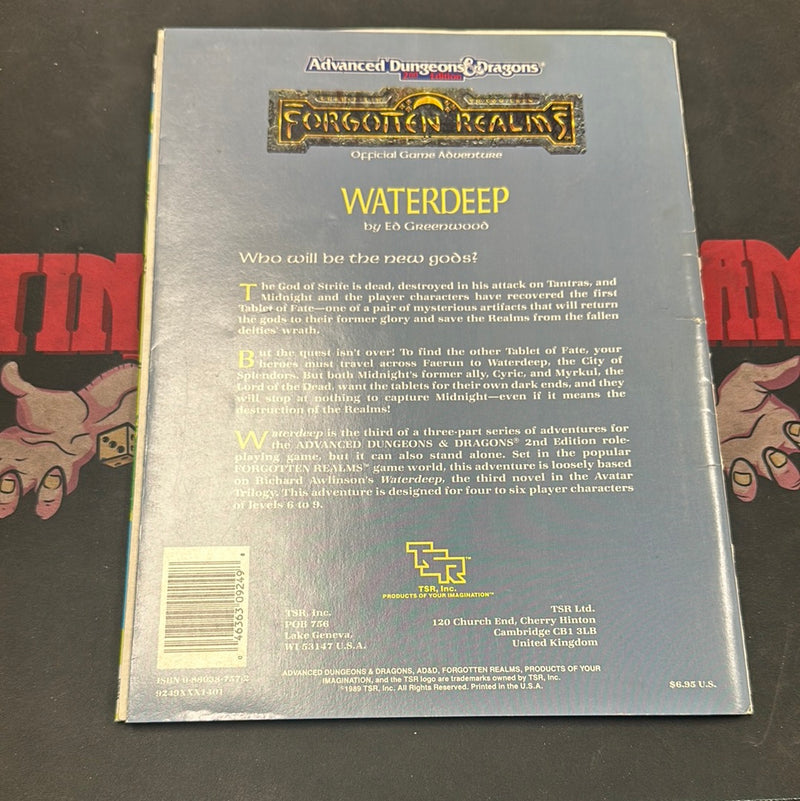 Advanced Dungeons & Dragons 2E: Forgotten Realms - Waterdeep