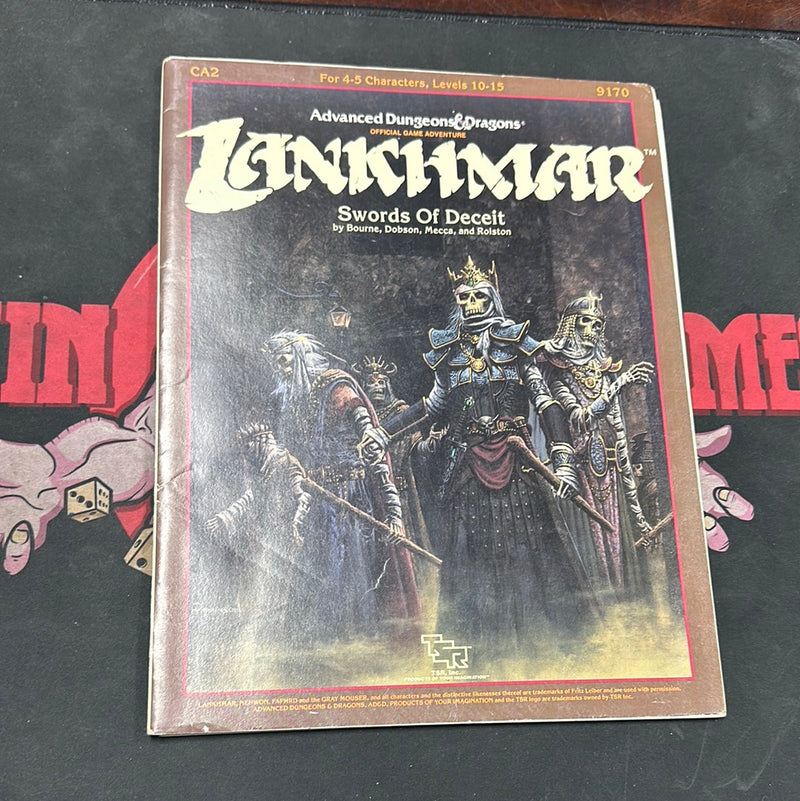 Advanced Dungeons & Dragons 1E: Lankhmar - Swords of the Deceit CA2