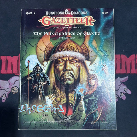 Dungeons & Dragons Gazetteer - The Principalities of Glantri