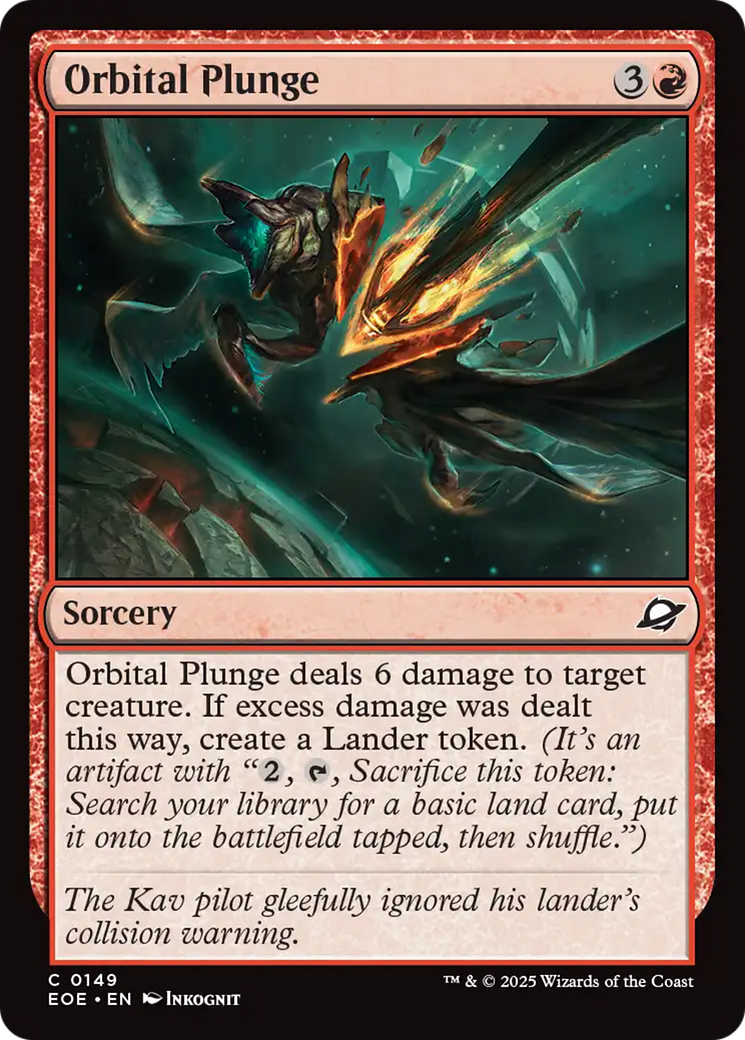 Orbital Plunge [Edge of Eternities]