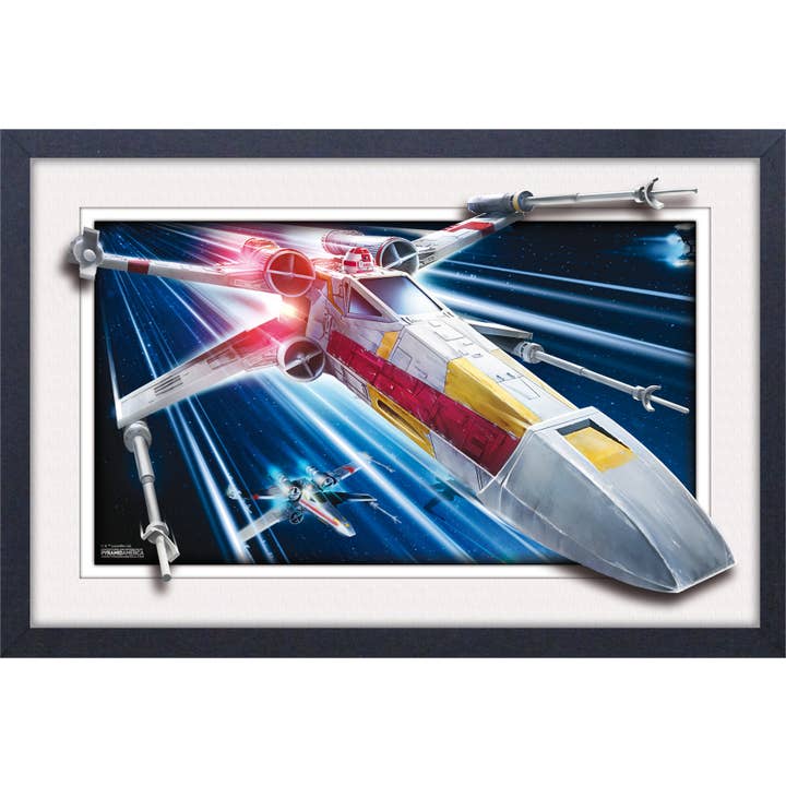 Star Wars- X-Wing 11x17 Plexi Frame