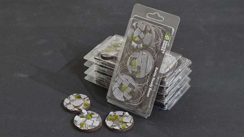 Gamers Grass: Battle Ready Bases - Temple 50mm