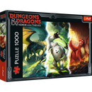 Trefl Red 1000 Piece Puzzle - Dungeons & Dragons - Legendary Monsters of Faerun