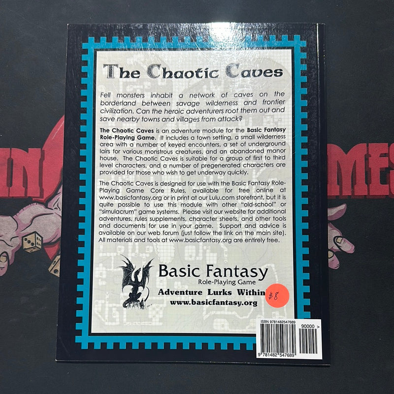 Basic Fantasy Role-Playing Game: The Chaotic Caves