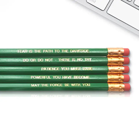 Yoda Quote Pencils