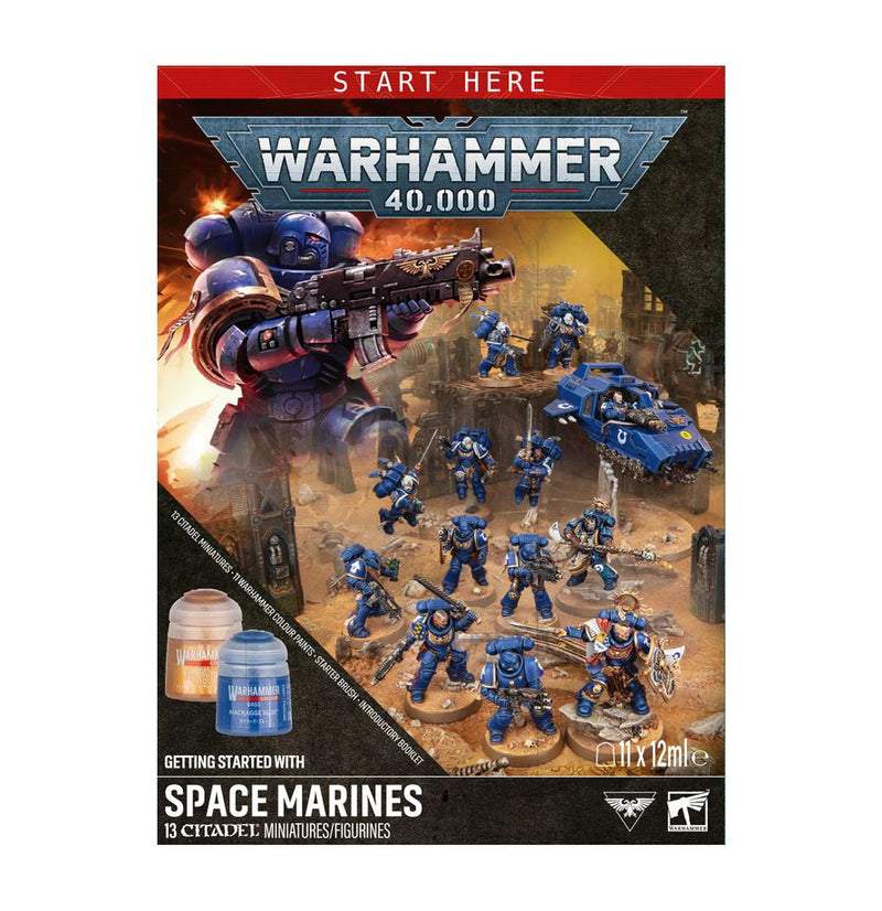 Warhammer 40,000 Getting Started with Space Marines (pre-order)