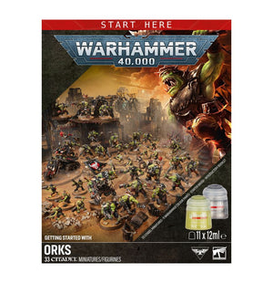 Warhammer 40,000 Getting Started with Orks (pre-order)