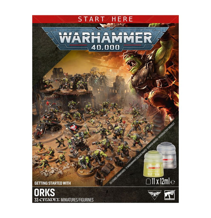 Warhammer 40,000 Getting Started with Orks (pre-order)