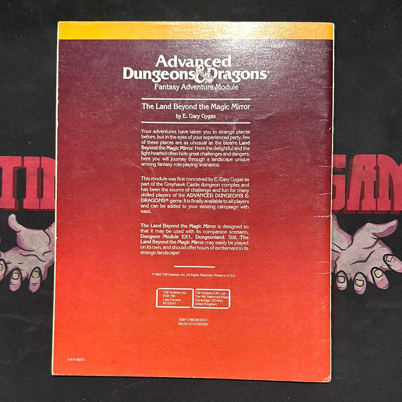 Advanced Dungeons & Dragons 1E: The Land Beyond the Magic Mirror EX2