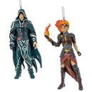 5"Resin Magic Jace/Chandra Ornaments