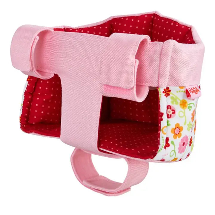Haba Doll Bike Seat Pink Flower Meadow