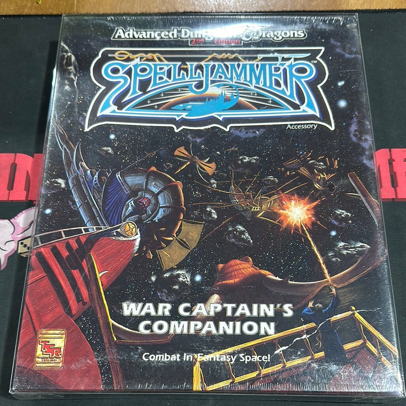 Advanced Dungeons & Dragons 2E: Spelljammer - War Captain’s Companion (in original shrink)