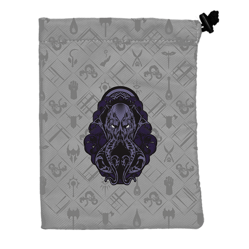 Hydro74 Treasure Nest Dice Bag for Dungeons & Dragons - Mind Flayer