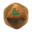 Jumbo Feywild Copper and Green D20 Novelty Dice Plush for Dungeons & Dragons